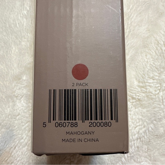 MORALVE Space Saving Hangers for Closet Organizer 2 pant hangers Mahogany Tone - Picture 2 of 3